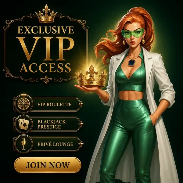 Krupier na żywo prezentujący koronę VIP przy ekskluzywnych stołach Boomzino